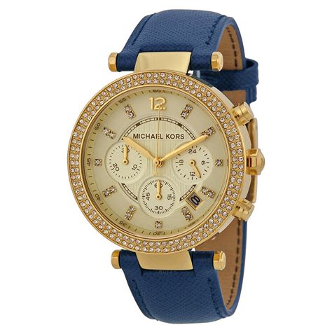 michael kors parker mk2280 original|Michael Kors Parker Chronograph Gold.